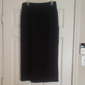 Briggs New York Classic Black Midi Pencil Skirt